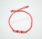 Bratara martisor alb-rosie