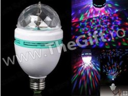 Lampa multicolora cu lumina rotativa