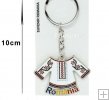 Breloc metalic Romania, costum popular