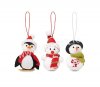 Set 3 decoratiuni Snowies