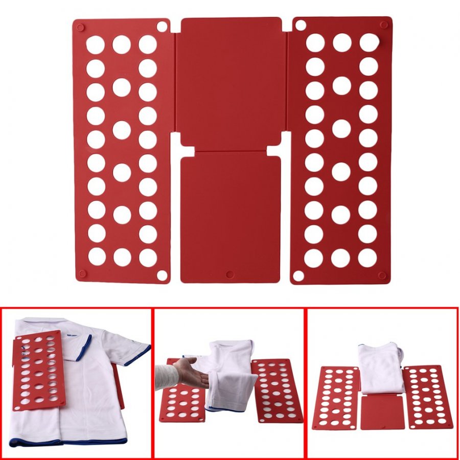 Clothes folder, dispozitiv de impachetat haine pentru copii - Apasa pe imagine pentru inchidere