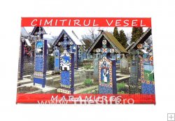 Magnet suvenir Cimitirul vesel de la Sapanta