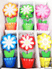 Set 6 suporturi de notite, flori pastelate