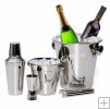 Set cocktail, shaker, 2 frapiere, cleste, pahar