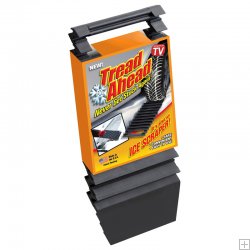 Banda auto antiderapanta 2 in 1 Tread Ahead, Negru