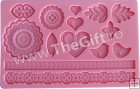 Forme din silicon pentru fondant, model cifre
