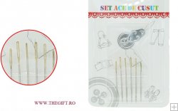 Set 6 ace de cusut si accesoriu