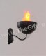 Lampa electrica care imita flacarile, pentru perete Lampa electrica care imita flacarile, pentru perete