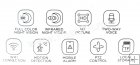 Camera de supraveghere Wi-Fi, exterior si interior, PTZ, HD