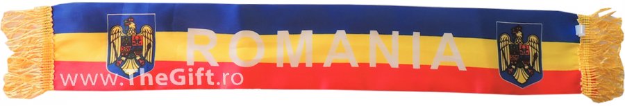 Mini esarfa tricolor Romania - Apasa pe imagine pentru inchidere