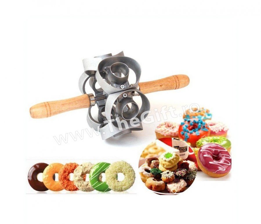 Aparat pentru decuparea gogosilor, Donut Cutter - Apasa pe imagine pentru inchidere