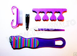 Set pentru pedichiura si manichiura 5 piese