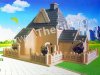 Puzzle 3D lemn Sweet House