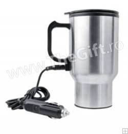 Cana termos pentru masina, alimentare 12V