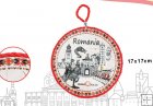Suport suvenir ceramic, obiective turistice