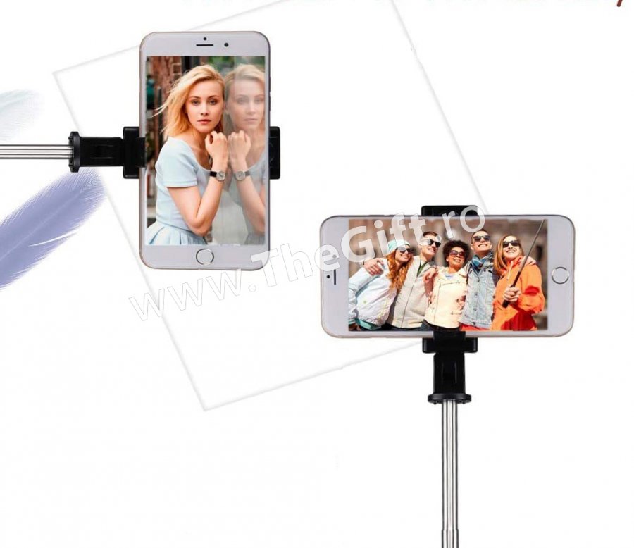 Stick selfie, cu tripod si telecomanda Bluetooth, K07 - Apasa pe imagine pentru inchidere