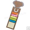 Semn de carte 3 in 1, cu post-it si liniar