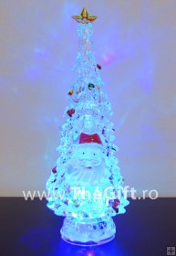 Bradut cu iluminare alternativa in trei culori