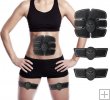 Six Pack Gym, set 3 aparate de electrostimulare