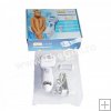 Aparat electric pentru curatat calcaie, cu 2 capete
