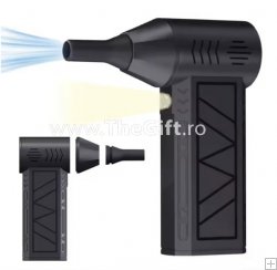 Suflanta aer comprimat, 4 viteze, lanterna si incarcare USB