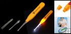 Aparat cu led luminos, pentru curatarea urechilor