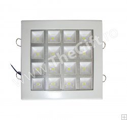 Plafoniera de 16 W cu 16 LED-uri