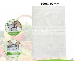 Set 8 pungi ziplock, pentru prospetime