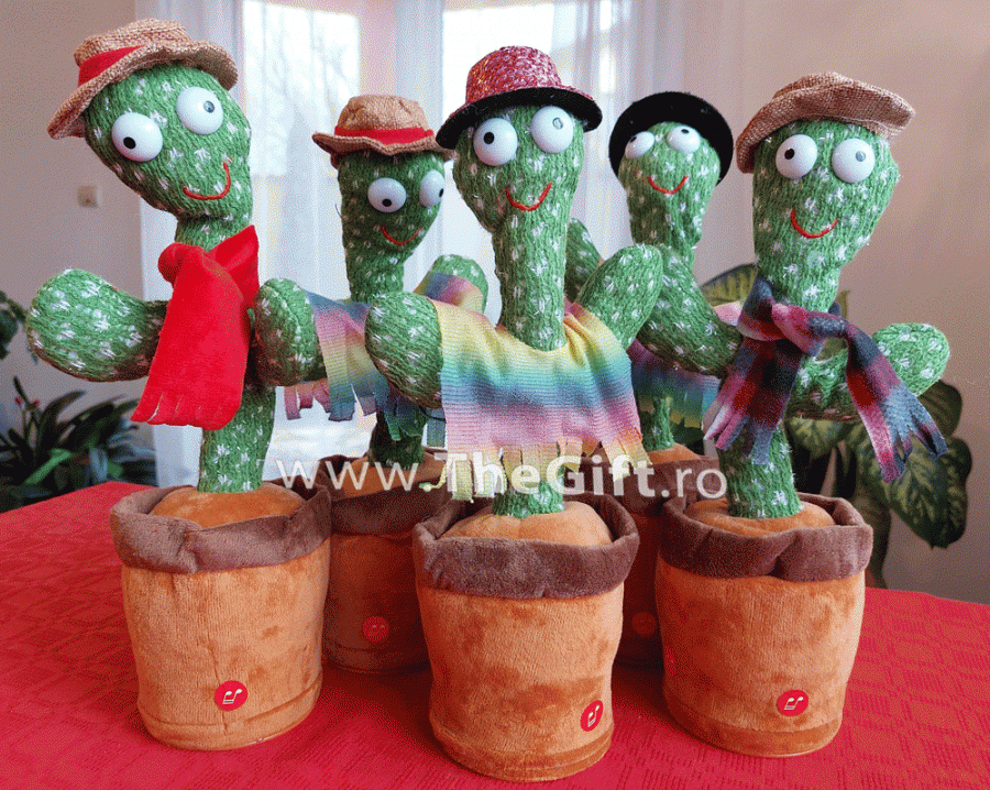 Cactus, jucarie interactiva care canta, danseaza si imita - Apasa pe imagine pentru inchidere