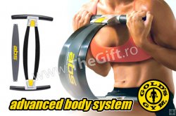 Gold's Gym ABS, pentru abdomen, coapse si brate