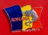 Magnet de frigider, lupul dacic, tricolor