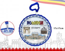 Suport suvenir ceramic, obiective turistice