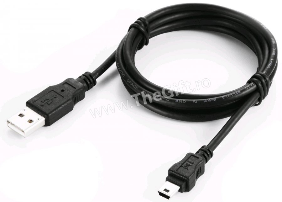 Cablu mini USB - camera foto, MP3 sau MP4 player - Apasa pe imagine pentru inchidere