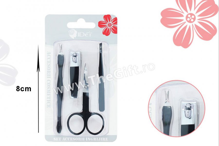 Set pentru manichiura si penseta - Apasa pe imagine pentru inchidere