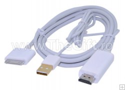 Cablu HDMI cu USB pentru iPad / iPhone / iTouch