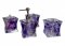 Set de baie 4 piese, violet
