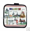 Set de bucatarie Romania, manusa si suport