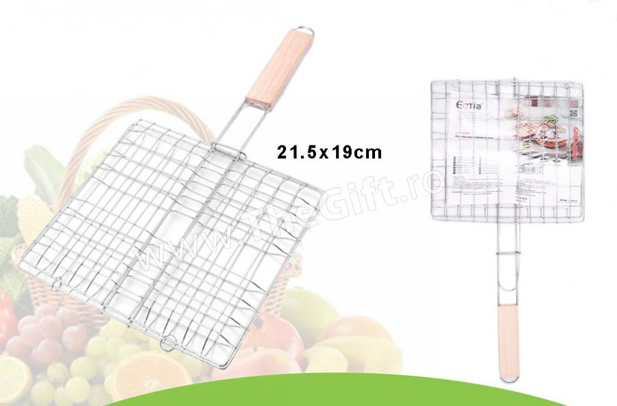Gratar patrat, pentru hamburger - Apasa pe imagine pentru inchidere