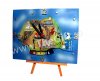 Ceas - suvenir Romania-harta turistica