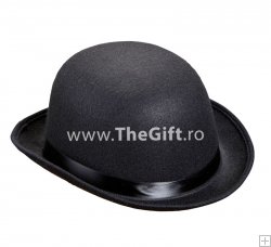 Palarie bowler hat clasica neagra