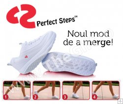 Perfect Steps, pantofi de fitness