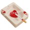 Scrumiera ceramica, carte de joc