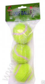 Set 3 mingi tenis de camp