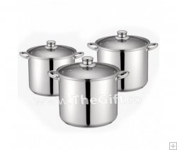Set oale din inox Grunberg, 6 piese