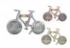 Magnet de frigider bicicleta, suvenir Romania