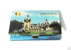 Port card metalic, Castelul Peles