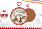 Suport suvenir ceramic, obiective turistice