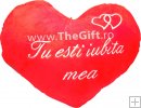 Perna cu mesaj romantic "Tu esti iubita mea"