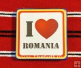 Oglinda suvenir dubla, I love Romania