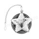 Infuzor din inox, in forma de stea